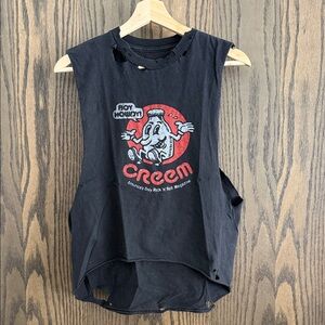 Vintage • Hand Distressed Creem Magazine Tee